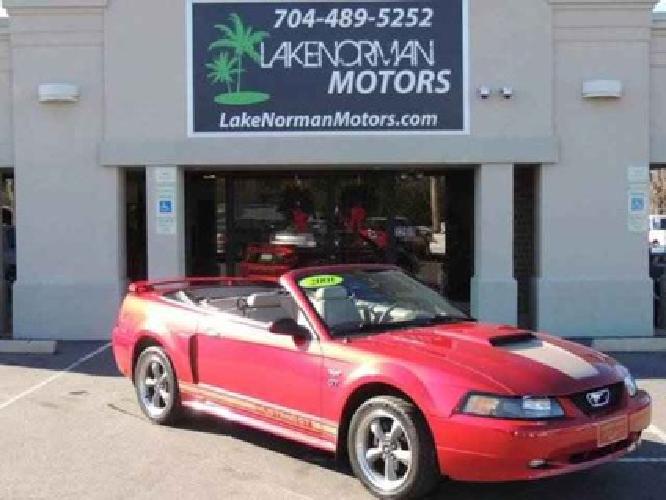 2001 ford mustang gt**460 shaker**indy pace car**conv.**42k* in denver, nc