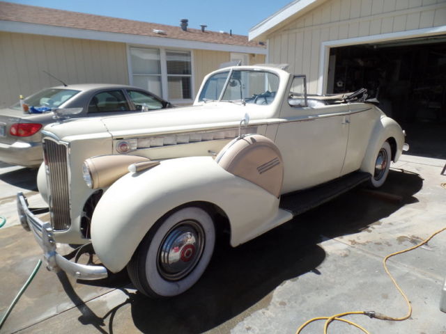 1940 convertible runs and drives great essentially rust free great light project