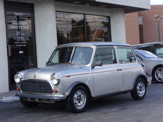 *** 1984 austin rover mini * 25th anniversary * 1 owner * all records ***