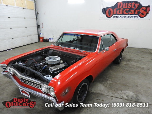1967 red project car needs driveshaft!