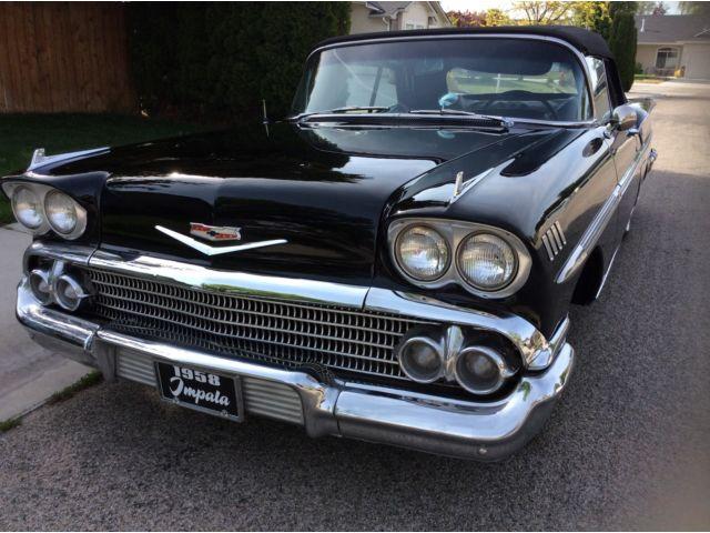 1958 chevrolet impala convertible