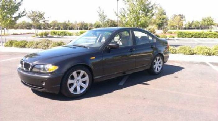2003 bmw 325i sedan sports premium cold packages manual black in sacramento, ca