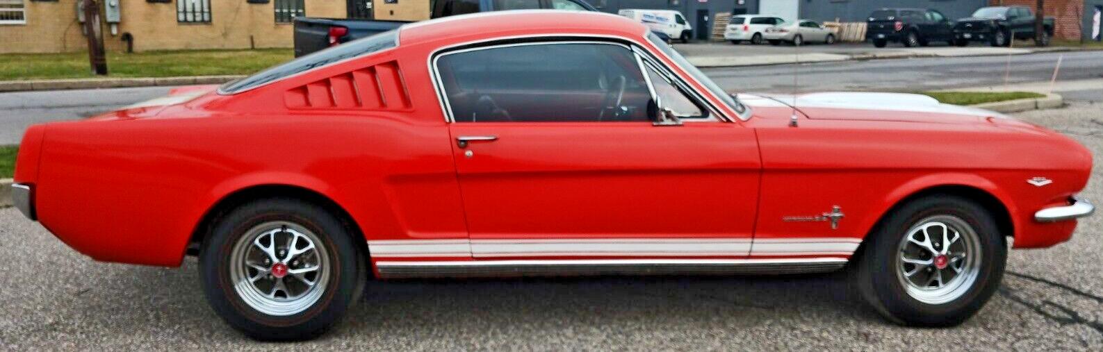 1965 ford mustang manual brakes 289 4v v8c4 automatic