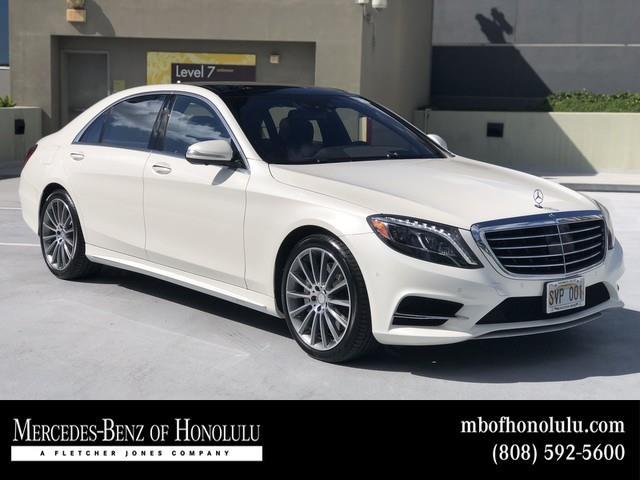 2015 mercedes-benz s-class s 550 s 550 4dr sedan for sale in honolulu, hawaii