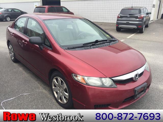 2011 honda civic lx lx 4dr sedan 5a for sale in westbrook, maine