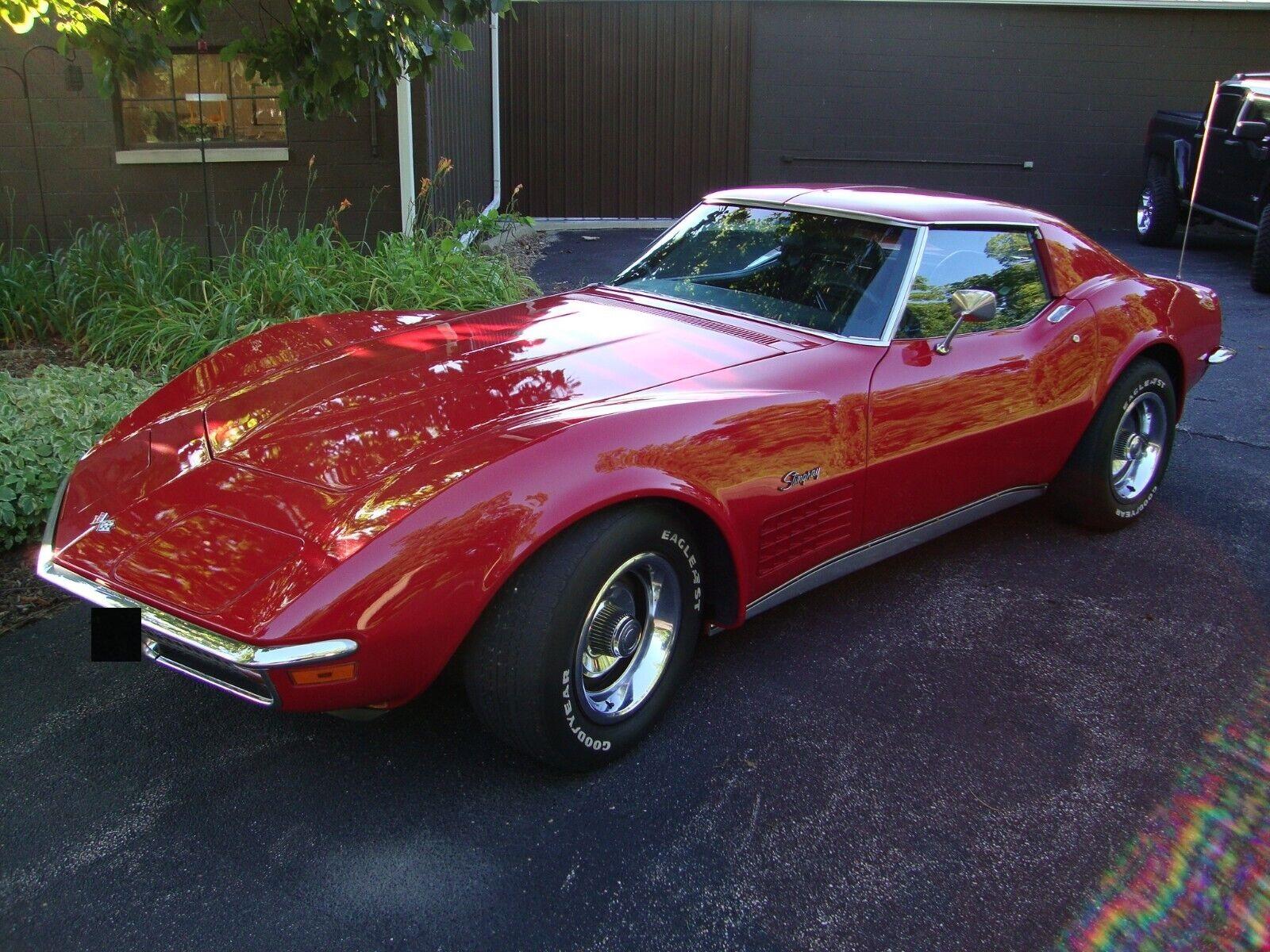 1972 chevrolet corvette coupe all stock original car