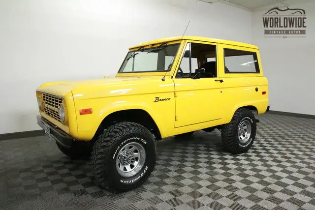 1973 ford bronco ranger. uncut! ps. pb. convertible!