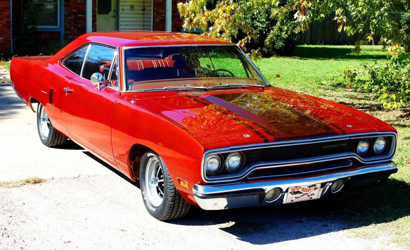 1970 plymouth road runner 383 rm23 manual orange