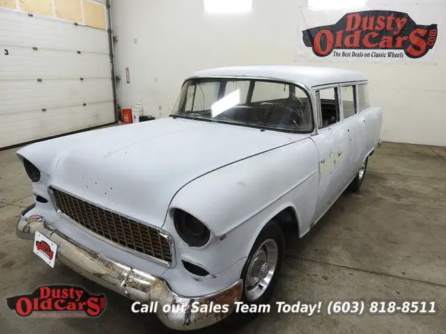 1955 gray runs drives body inter vgood 265v8 needs finish!