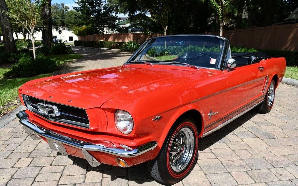 1965 ford mustang convertible a code rare unicorn 14236 actual miles