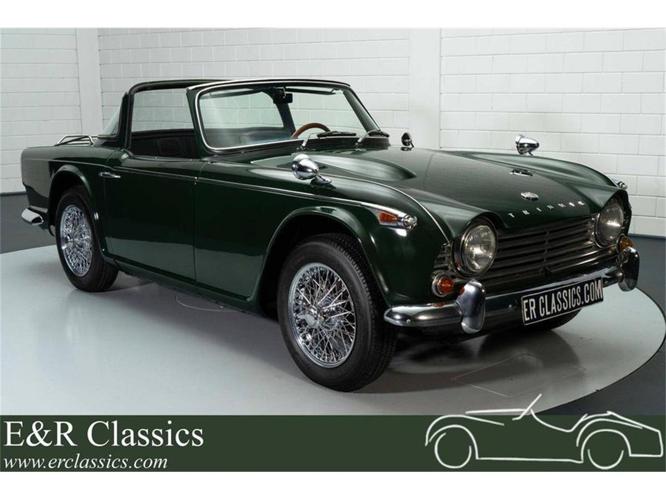 1966 triumph tr4a in bennington, vermont