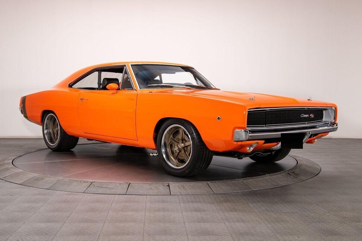 1968 dodge charger all aluminum 528ci hemi v8 2474 miles