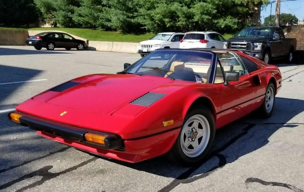 1982 ferrari 308 targa gtsi