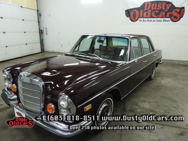 1972 burgundy runs drives body interior vgood 2.8 straight 6!