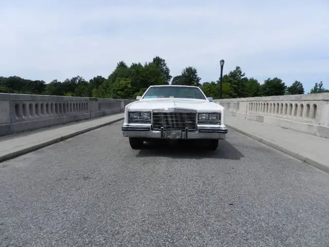 1984 cadillac eldorado convertivle classic rare perfect collector new top white
