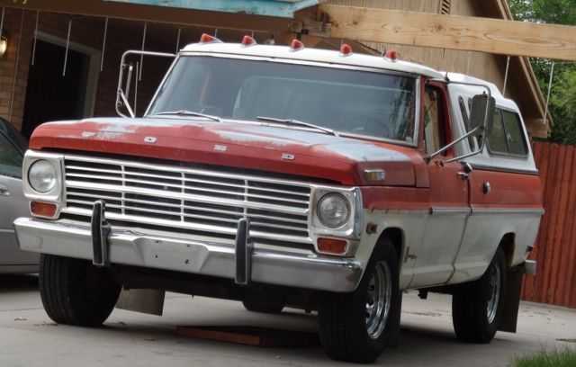 1968 ford f250 camper special az survivor 3/4 ton ac auto farmtruck 2wd survivor