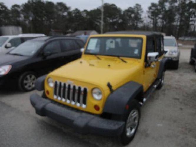 2008 jeep wrangler unlimited x in jacksonville, nc