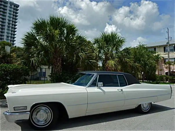 1968 cadillac coupe deville! amazing 46k miles! cold a/c! power seat & windows!