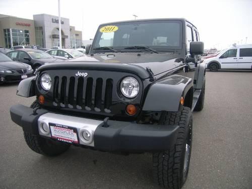 2011 jeep wrangler unlimited 4dr 4x4 sahara sahara for sale in grand forks, north dakota
