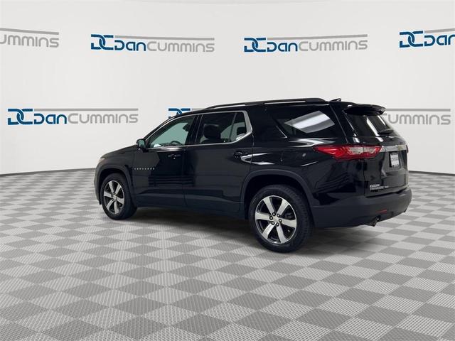 2021 chevrolet traverse lt leather