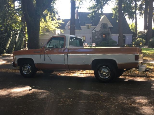 1'owner 1973 chevy 3/4 ton hd only 71,703 original miles stock 454 v8 engine