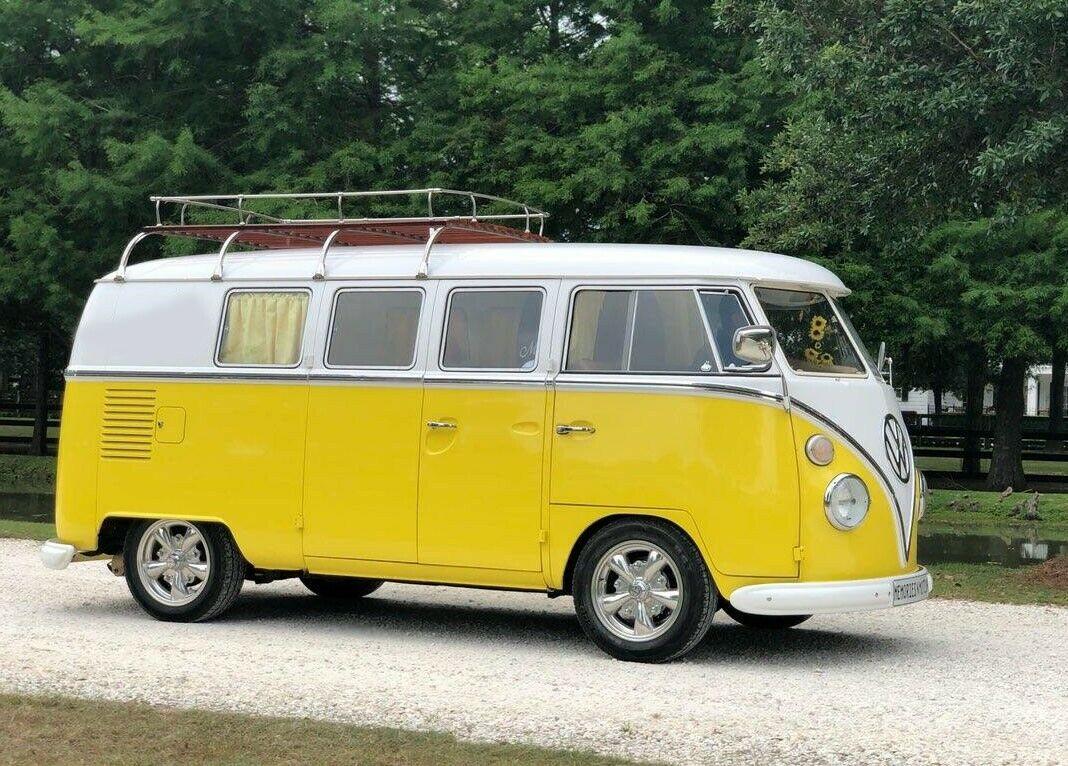 1964 volkswagen bus/vanagon vw bus 11 window walk through