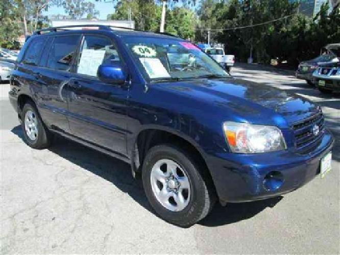 2004 toyota highlander 2.4l in los angeles, ca