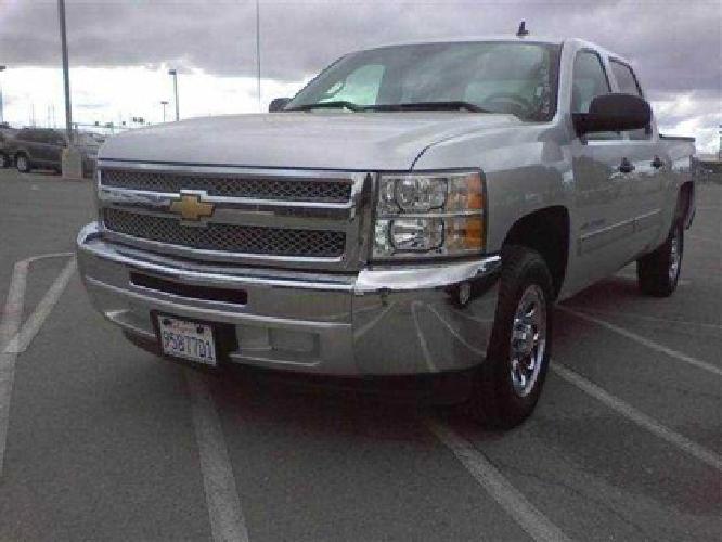 2012 chevrolet silverado 1500 crew cab lt pickup 4d 5 3/4 ft in vista, ca