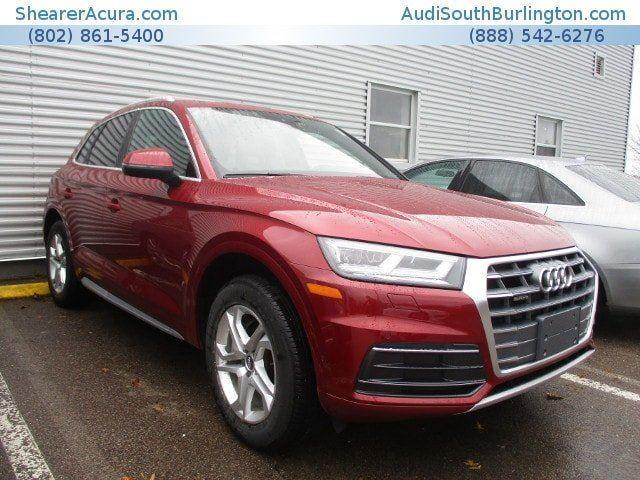 2018 audi q5 2.0t quattro premium plus awd 2.0t quattro premium plus 4dr suv for sale in burlington, vermont