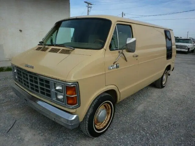 1981 dodge ram b-250 conversion van all original california rust free old school