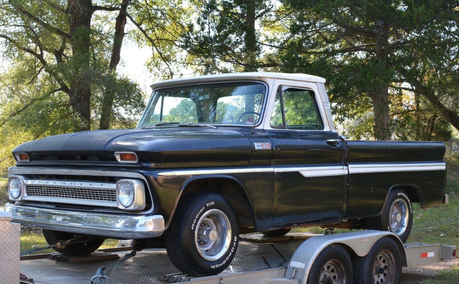 1965 chevrolet c-10 custom cab big back window