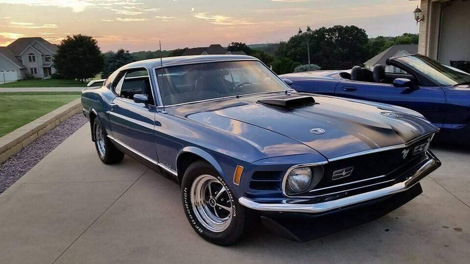 1970 ford mustang mach i fastback 351 cleveland m-code v8 300hp