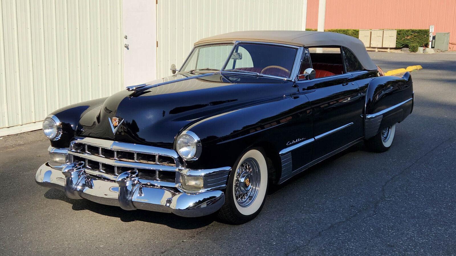 1949 cadillac series 62 convertible less than 1000 miles on restoration