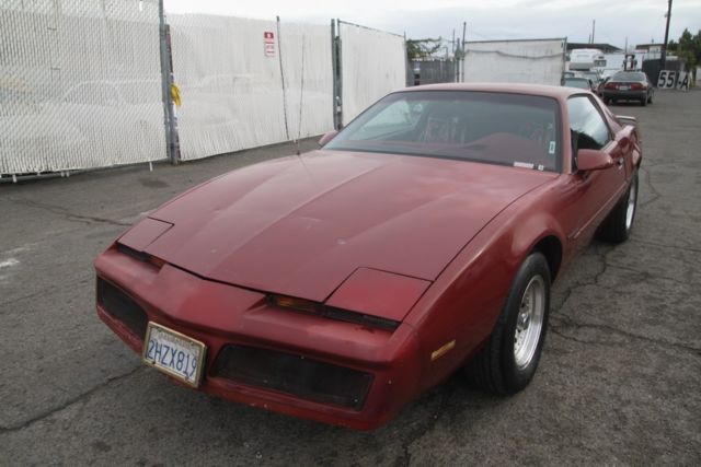 1988 pontiac firebird automatic 6 cylinder no reserve