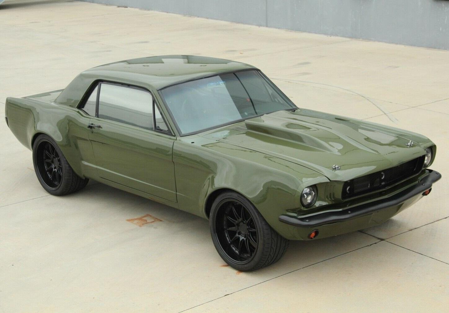1966 ford mustang newly restored pro touring mustang custom widebody