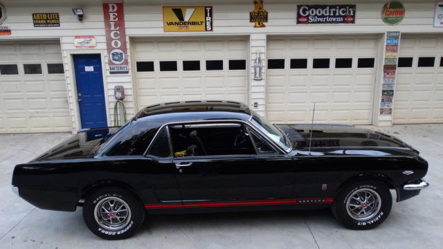 black on black....gt....289 hipo.....replica....nice car