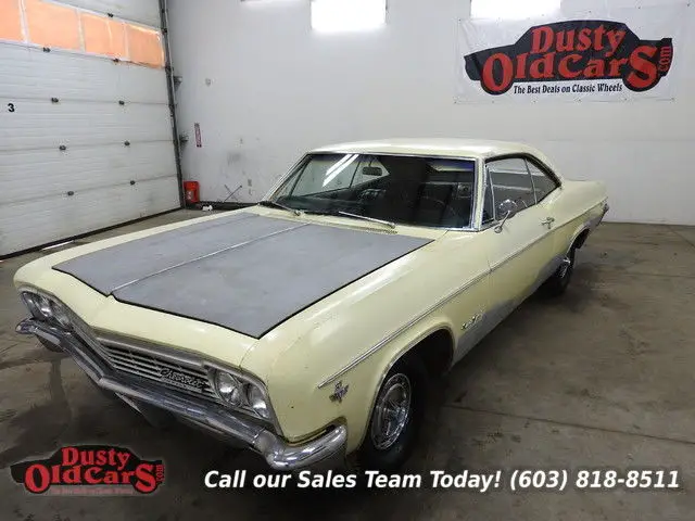 1966 yellow runs drives body inter good 350v8 auto!