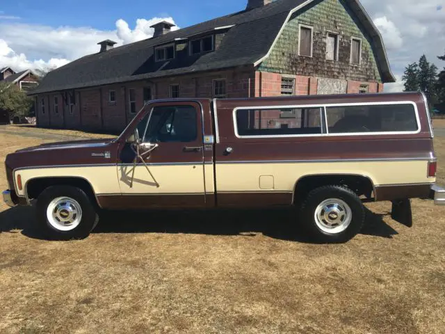 1979 chevrolet silverado c30 454 76k. orig. miles rust free worldwide no reserve