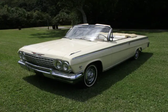 1962 chevrolet impala ss 409/409 convertible "lowest orig.mi.in the world,16,229