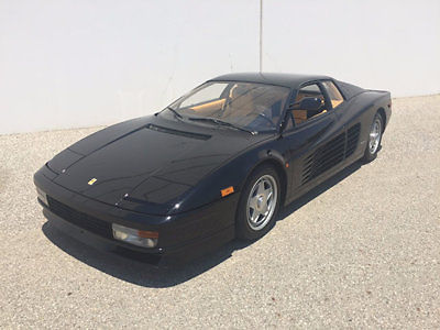 1986 ferrari testarossa black 27,305 miles / platinum award winner recent major