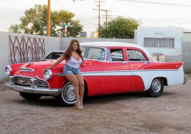 1956 desoto firedome chrysler 354 hemi v8 auto solid az car nice driver ps mopar