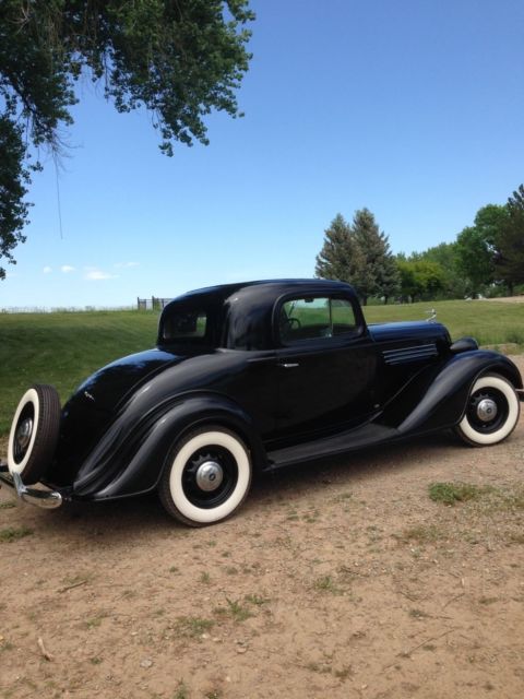 rare 1935 buick three window sport coupe classic survivor make offer