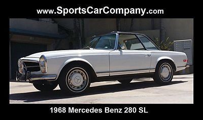 1968 mercedes benz 280 sl roadster rare classic california car since new