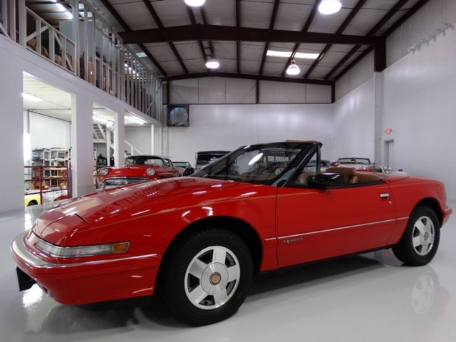 1990 buick reatta convertible only 13,241 actual miles! fully documented!