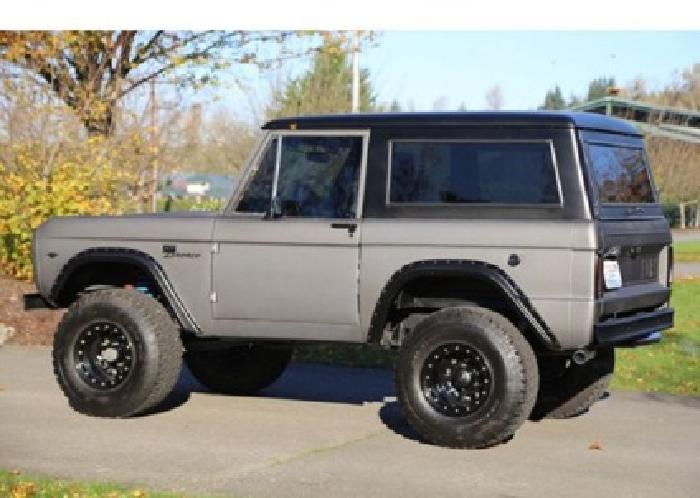 1967 ford bronco w/60,000 miles in etna green, in
