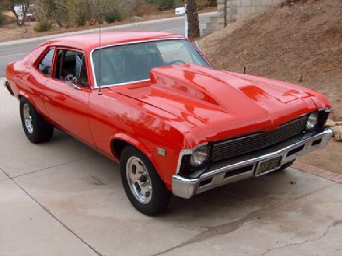 obo 1968 nova pro street big block in los angeles, ca
