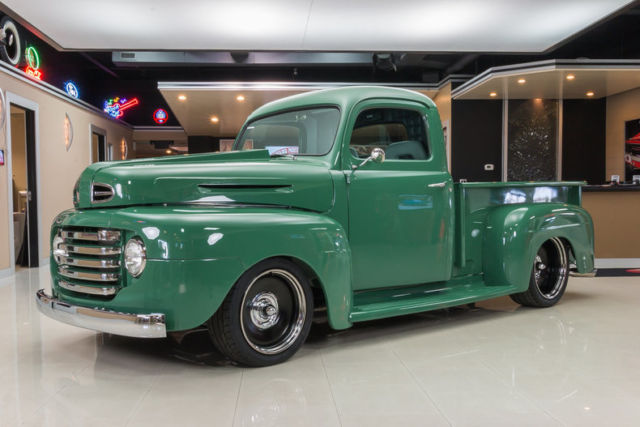 custom f1 pickup! fuel injected 5.0l v8, automatic, vintage a/c, ps, pb & more!