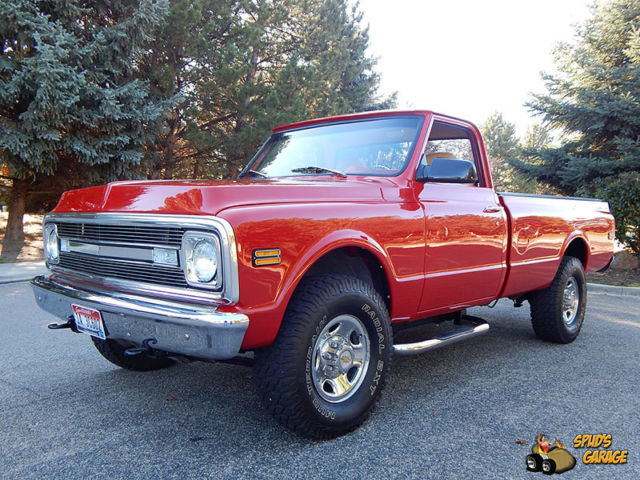 1969 chevy c-20 4x4 6.0 l96 vortec v8 aod k-2500 chassis up-grade