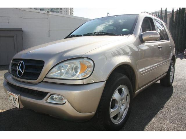 2002 mercedes-benz m-class ml320 4matic for sale in honolulu, hawaii