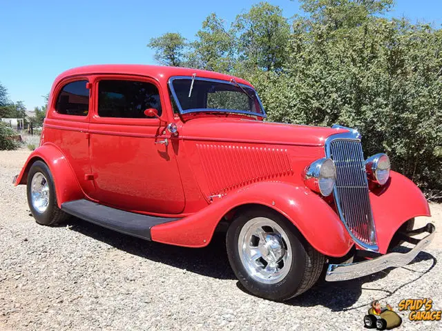 1934 ford victoria henry steel resto rod gm zz-3 350 auto ford 9" power ifs